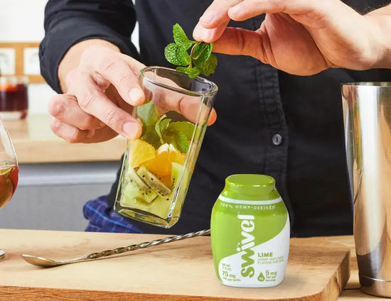 stress relief with hemp drinks