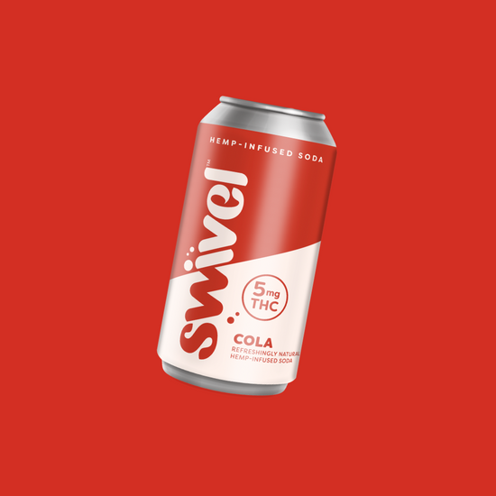 THC cola hemp-infused soda